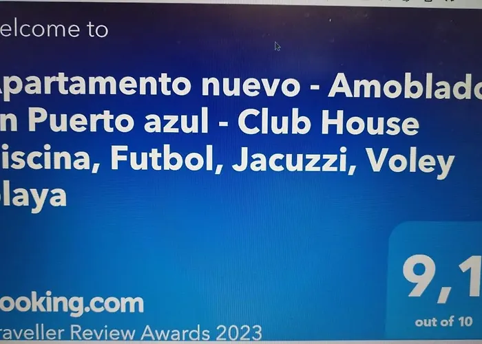 Apartamento Nuevo - Amoblado En Puerto Azul - Club House Piscina, Futbol, Jacuzzi, Voley Playa
